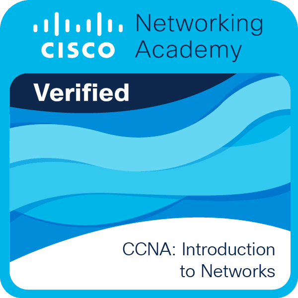 CCNA: Introduction to Networks badge