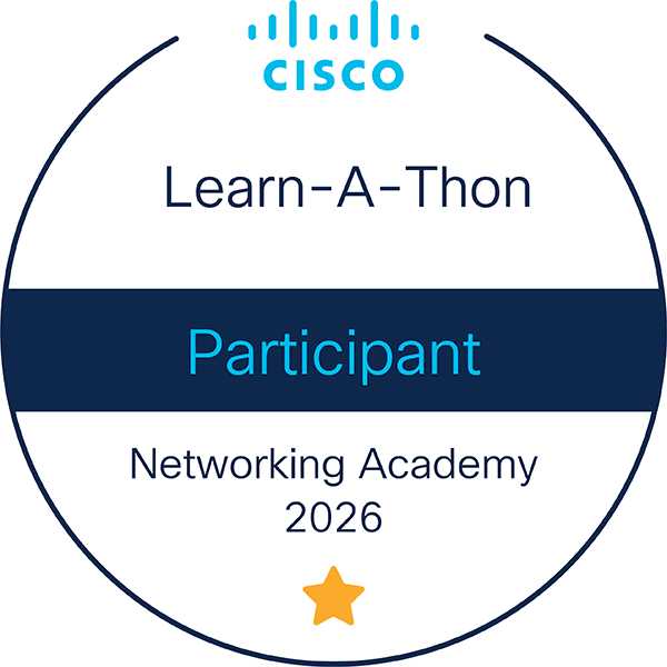 Cisco Networking Academy Learn-A-Thon 2026 badge