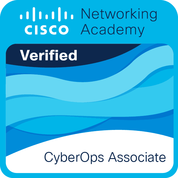 CyberOps Associate badge